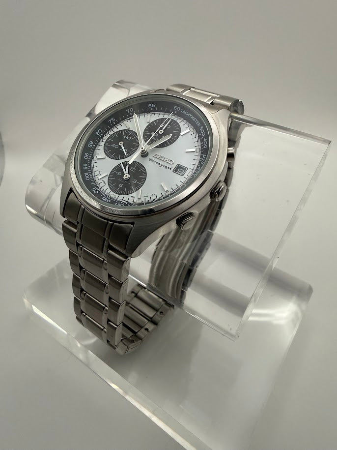 Seiko "Panda" Alarm Chronograph