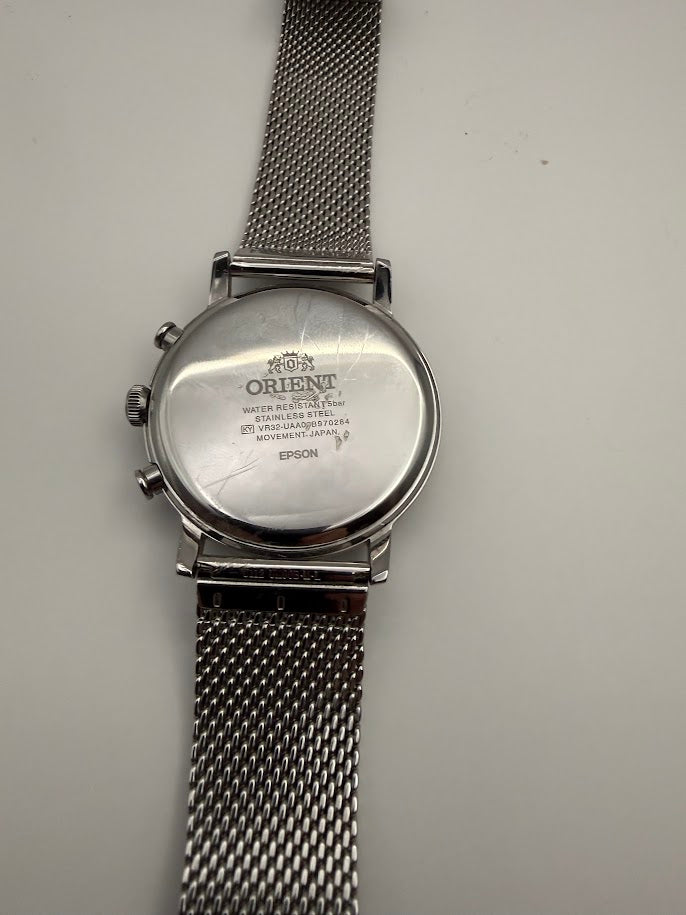 Orient Chronograph Quartz - New Battery