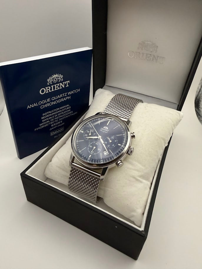 Orient Chronograph Quartz - New Battery