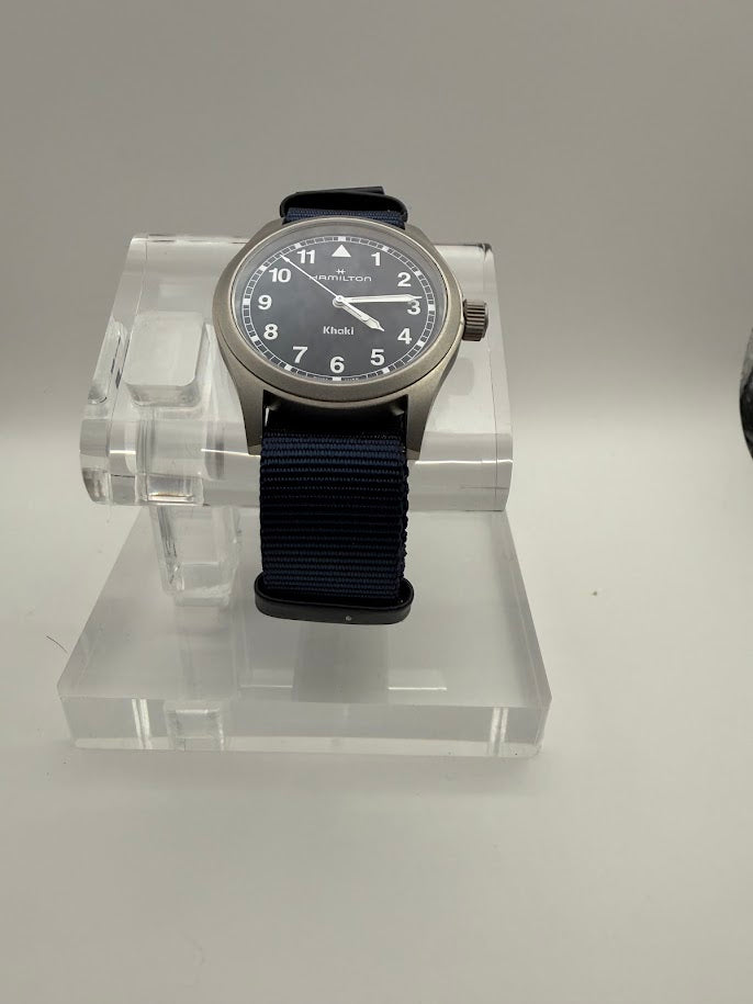 Hamilton Khaki Field Quartz - Blue Dial - Full Set