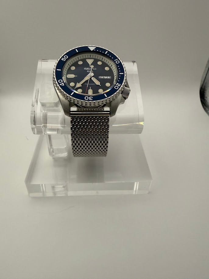 Seiko 5 Sports Automatic Diver - Blue Dial (Full Set)