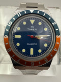 Timex Q Reissue Quartz Diver - Pepsi Bezel