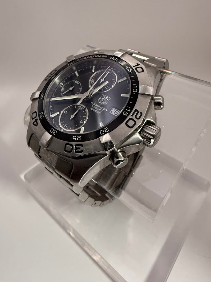 TAG Heuer Aquaracer Automatic Chronograph - Black Dial (Swiss Auto)