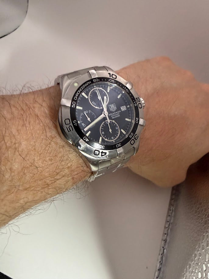 TAG Heuer Aquaracer Automatic Chronograph - Black Dial (Swiss Auto)
