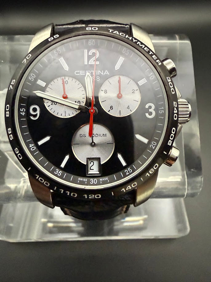 Certina DS Podium Chronograph - Panda Dial (Full Set)