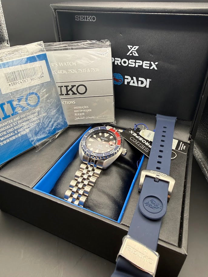 Seiko Prospex PADI Mini Turtle Automatic Diver - Full Set - Like New