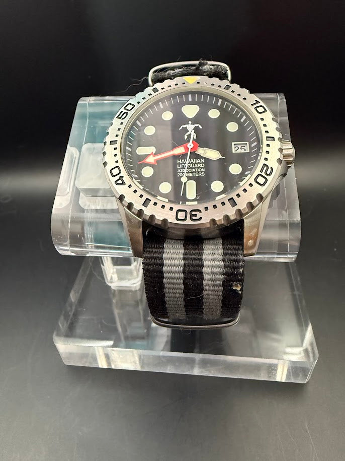 Hawaiian Lifeguard Association Quartz Diver - 200M - SOLD