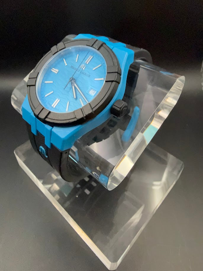 Maurice Lacroix AIKON #TIDE Quartz - Blue & Black - SOLD